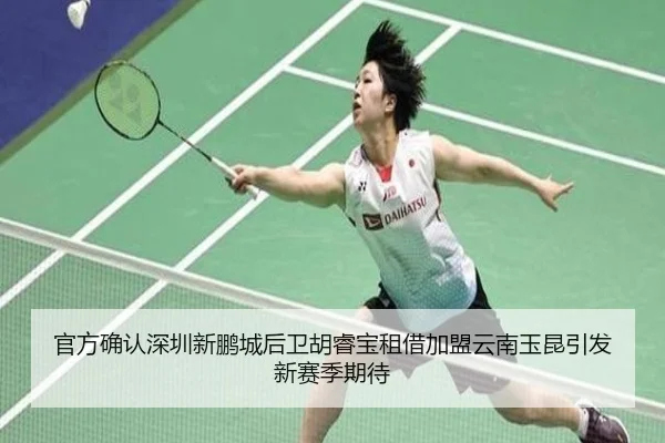 官方确认深圳新鹏城后卫胡睿宝租借加盟云南玉昆引发新赛季期待